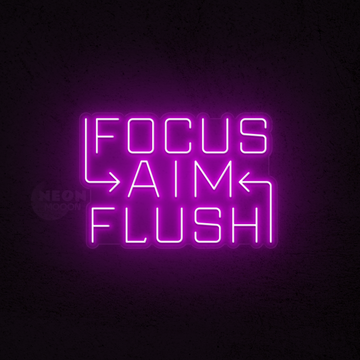 Focus aim flush