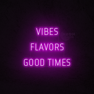 Vibes flavors good times