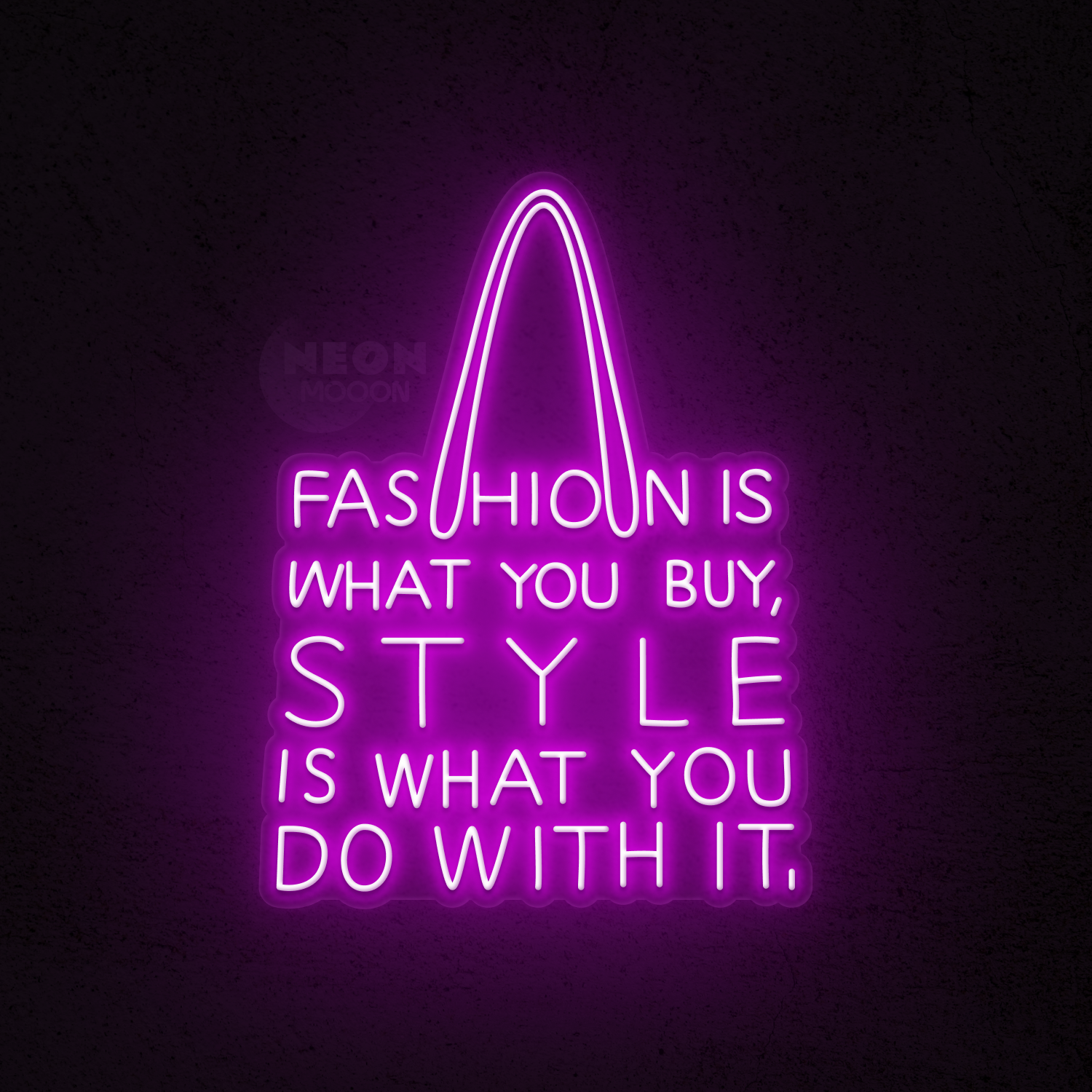 Fashion is what you buy, style is what you do with it