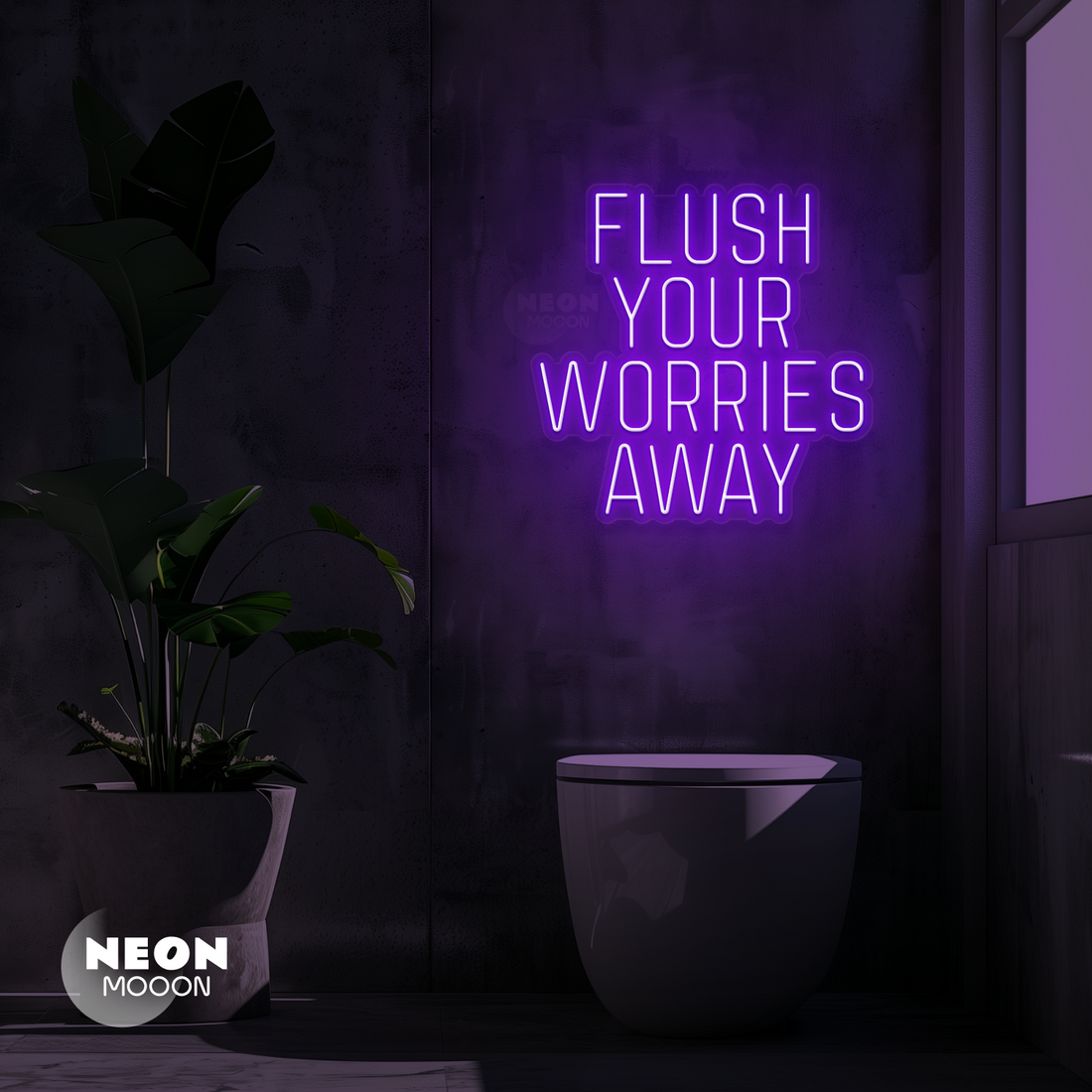 Flush your worries away